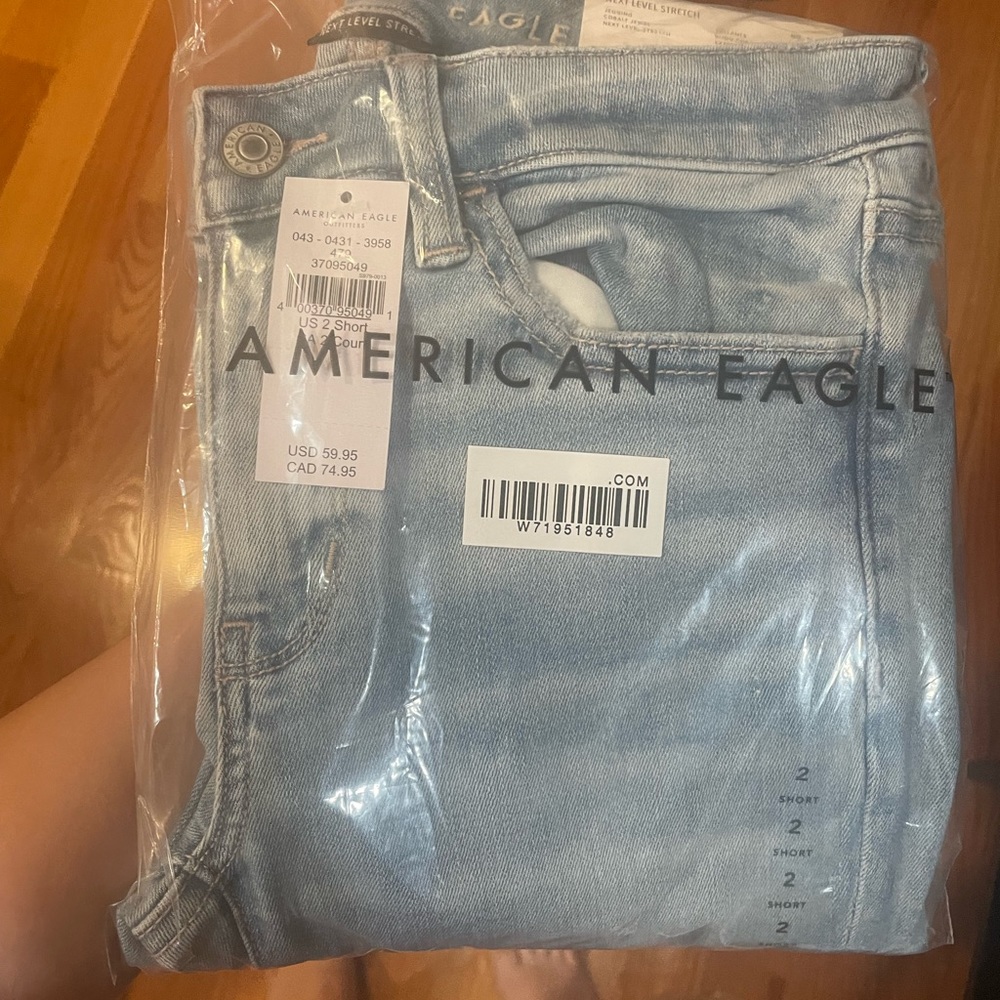 AE Ne(x)t Level Ripped Low Rise Jeggings - Picture 6 of 6